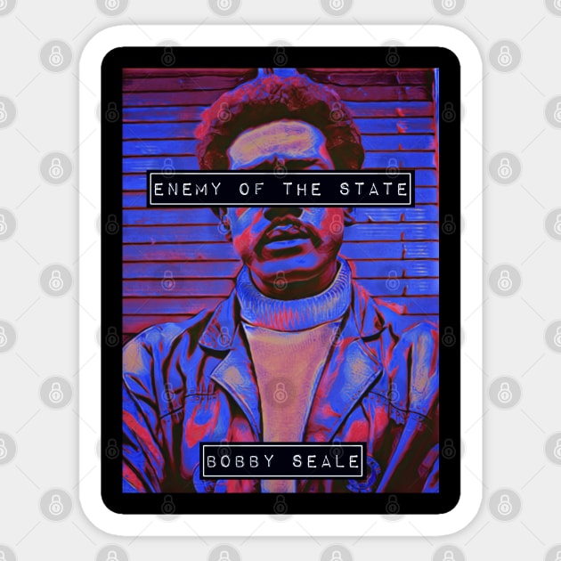 Bobby Seale Sticker by BlackOzean